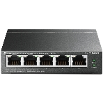 Коммутатор TP-Link 8-Port 10/100Mbps Unmanaged Switch with 4-Port PoE, metal case, desktop mount, PoE budget 41W., фото3