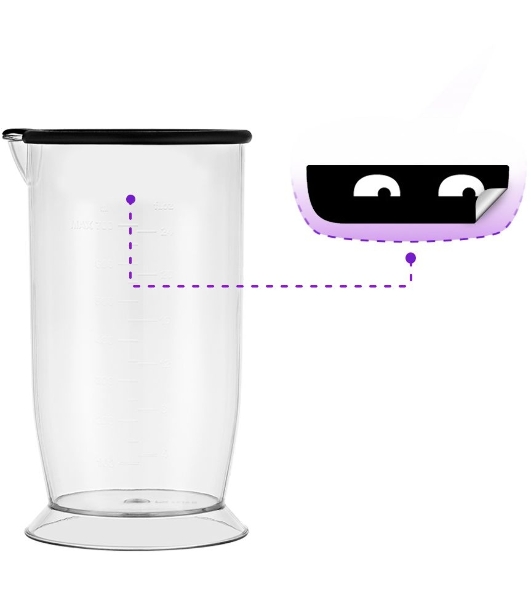 Блендер погружной Kitfort КТ-3052 1000Вт черный