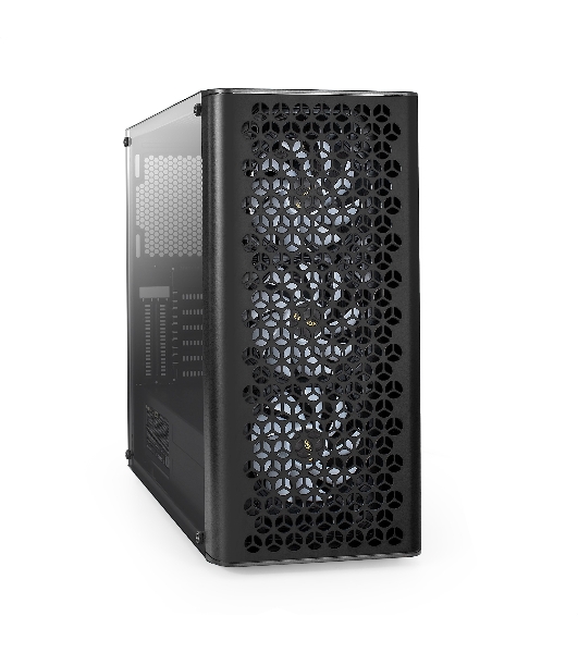 Компьютерный корпус Miditower ExeGate EVO-9202-NPX700 (ATX, БП 700NPX с вент. 12 см, с окном, 1*USB+1*USB 3.0, аудио, 3 вент. 12см с RGb подсветкой)