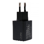 Зарядное устройство Cablexpert MP3A-PC-64, 30Вт GaN, 3А, QC4.0/PD, 1xUSB, 1xType-C, черный, пакет, фото3