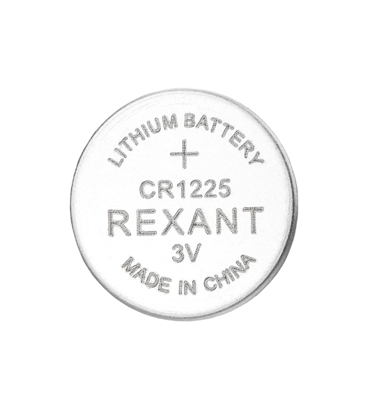 Батарейка литиевая Rexant CR1225 3В блистер 5 шт.