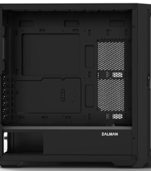 Компьютерный корпус ZALMAN Z10, ATX, черный, WINDOW, 2x3.5', 2x2.5', 2xUSB 3.0, 1xUSB 3.1 Type-C, FRONT 3x140мм, REAR 1x120мм