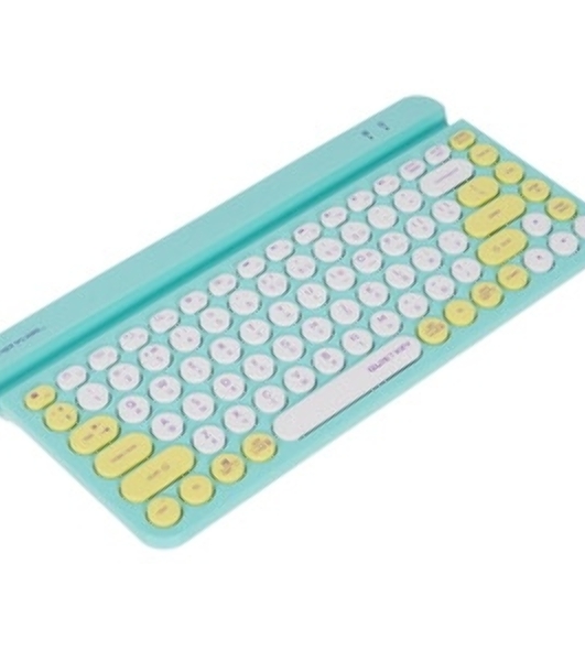 Клавиатура беспроводная A4Tech Fstyler FBK30, USB, Bluetooth/Радиоканал, зеленый