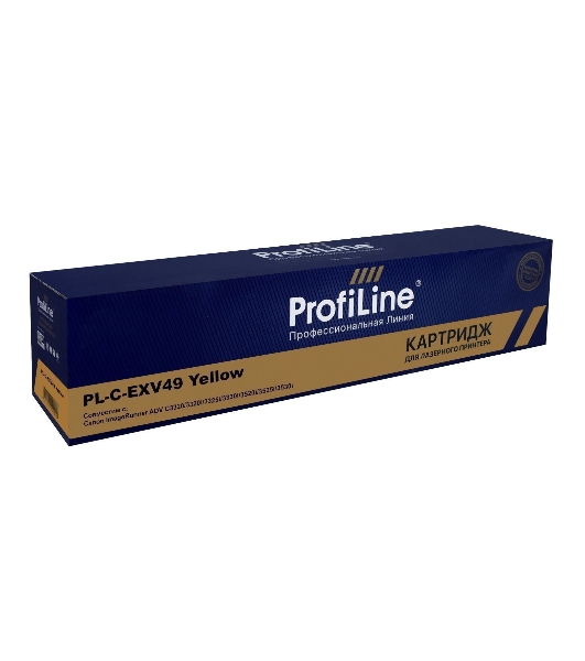 Картридж Тонер-туба ProfiLine PL-C-EXV49 для принтеров Canon ImageRunner ADV C3320/3320i/3325i/3330i/3520i/3525i/3530i Yellow 19000 копий
