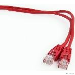 Патч-корд UTP Cablexpert cat.5e, 0.25м, литой, многожильный, красный, фото7