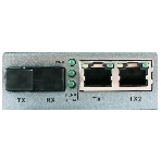 Медиаконвертер OSNOVO OMC-100-21S5b FE, 2*10/100Base-T, 1 оптический порт (SC, tx1550нм/rx1310нм) 100Base-FX, до 20 км, фото2