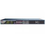 Коммутатор Hikvision DS-3E0318P-E/M(C), 16×100 Мбит/с PoE + 1×1 Гбит/с RJ45 + 1×1 Гбит/с Combo (RJ45/SFP), неуправляемый, фото8