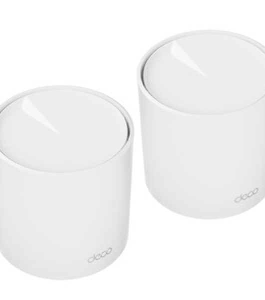 Бесшовный Mesh роутер TP-Link Deco X10 (DECO X10(2-PACK)) AX1500 10/100/1000BASE-TX белый (упак.:2шт)