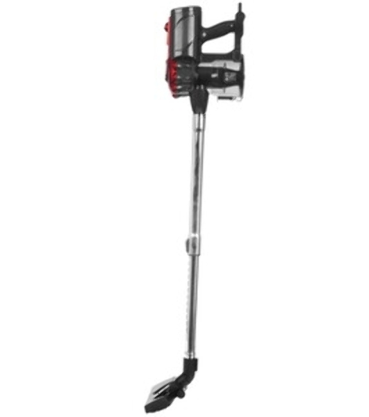 Пылесос вертикальный BRAYER BR4268 серый/красный, питание от сети, 185 Вт, уборка сухая, пылесборник 0,8 л