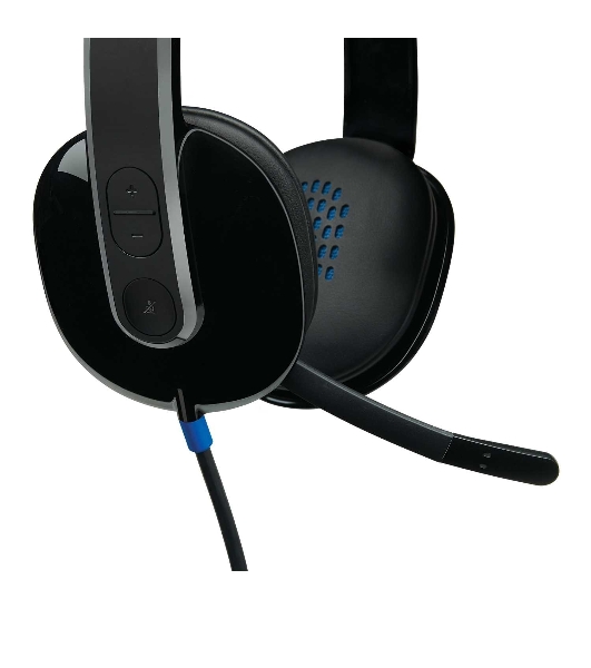 Гарнитура Logitech USB Headset H540 чёрный, проводная, USB