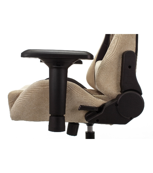 Кресло игровое Бюрократ VIKING 7 KNIGHT BR FABRIC коричневый текстиль/эко.кожа крестовина металл/пластик