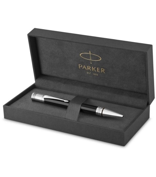 Ручка шариковая Parker Duofold K74 (CW1931390) Black CT M черн. черн. подар.кор.