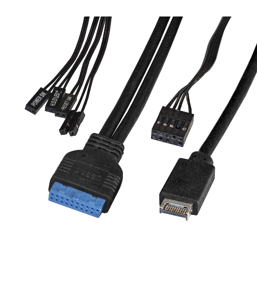 Компьютерный корпус Miditower ExeGate XP-332UC-XP400 (ATX, XP400 с вент. 12см, 2хUSB 3.0/1хTypeC, аудио, черный)