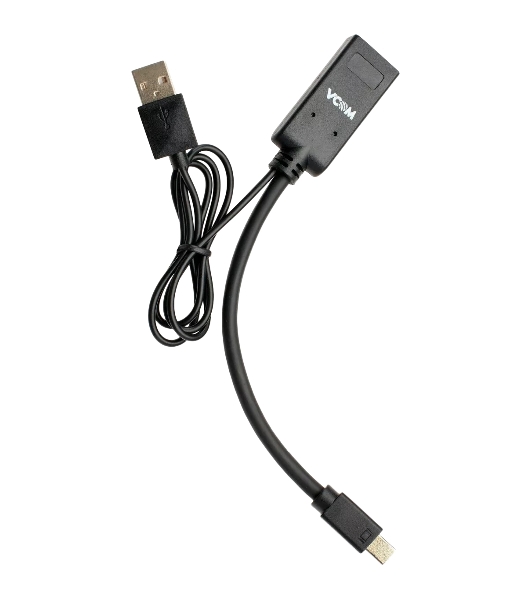 Кабель-переходник HDMI(F) +USB---> miniDP(M) 0.15m 4K*30Hz VCOM CG497-0.15