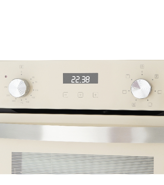 Шкаф духовой электрический Maunfeld EOEM516BG, 45 см, 51 л, бежевый, встраиваемый