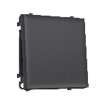 MS901010 Комплект механизма 1-кл выключателя SIGMA Графит Мягкое касание 10A-250V QUANT PRO (SP9010, PR101), фото 1