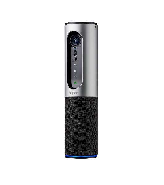 Веб-камера Logitech ConferenceCam Connect 1920x1080, 30 кадр/с, USB, микрофон (2 шт, шумоподавление), автофокус, автоосвещение, серебристый