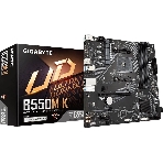 Материнская плата Gigabyte B550M K, AM4, AMD B550, 4xDDR4, 4xSATA, 2xM.2, 1xPCIe 4.0 x16, 1xPCIe x1, 1xHDMI, 1xDP, 1x 1Gb LAN, 4xUSB-A 3.2 Gen 1, 4xUSB-A 2.0, 3x3.5 мм, 7.1, mATX, фото2