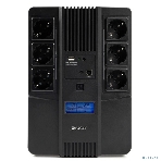 Источник бесперебойного питания Бастион SKAT-UPS 800-AID-IN-1x9 220В 480Вт дисплей 1АКБ 9А·ч внутр. меандр. (8935), фото10