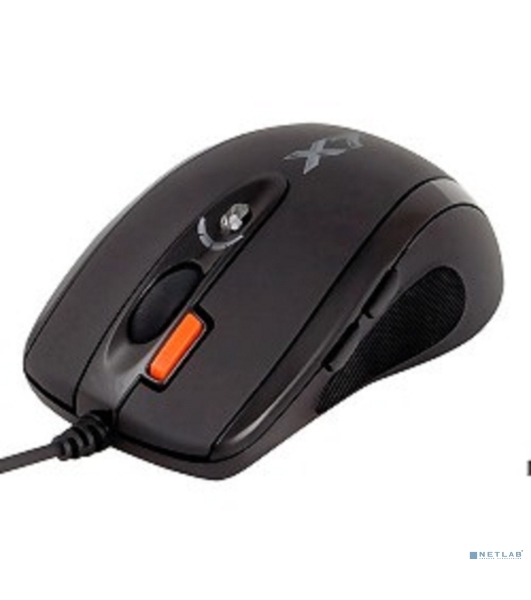 Мышь проводная A4Tech X-710MK черный, 2000 dpi, USB, кнопки - 7
