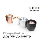 Насадка передняя для корпуса светильника с диаметром отверстия D70mm N7013 MCH хром матовый D70*H20mm Out2mm MR16, фото6