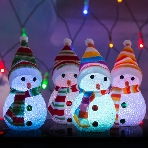Фигура светодиодная Neon-night 'Снеговик' 17см, RGb, фото4