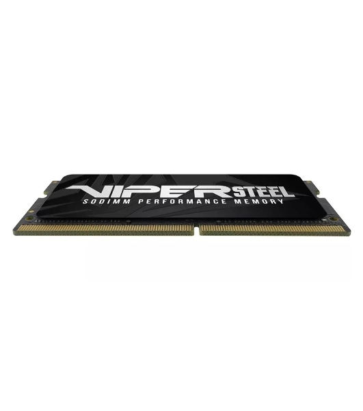 Оперативная память Patriot Viper Steel, DDR4, 8GB (1x8GB), 3200MHz, CL22, с радиатором, черный, SO-DIMM