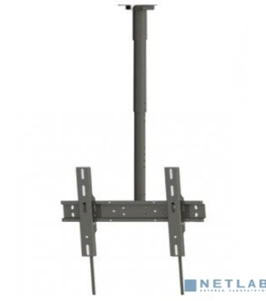 Кронштейн для телевизора Holder PR-101-B черный 32'-65' макс.60кг потолочный фиксированный