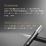 Ручка шариковая Parker Duofold K74 (CW1931390) Black CT M черн. черн. подар.кор., фото3