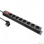 Блок распределения питания NTSS NTSS-PDU-DA2034 гор.размещ. 8x базовые 16A Schuko 2м, фото9