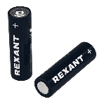 Батарейка алкалиновая Rexant AA/LR6 пальчиковая 1,5В блистер 4 шт., фото 1
