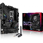Материнская плата ASUS ROG STRIX B760-F GAMING WIFI, LGA 1700, Intel B760, 4xDDR5, 4xSATA, 3xM.2, 1xPCI-E 5.0 x16, 1xPCI-E 3.0 x4, 1xHDMI, 1xDP, 1x 2.5Gb LAN, 1xUSB-A 3.2 Gen 2, 6xUSB-A 3.2 Gen 1, 1xUSB-C 3.2 Gen 2x2, 5x3.5 мм, 7.1, Standard-ATX, фото 1