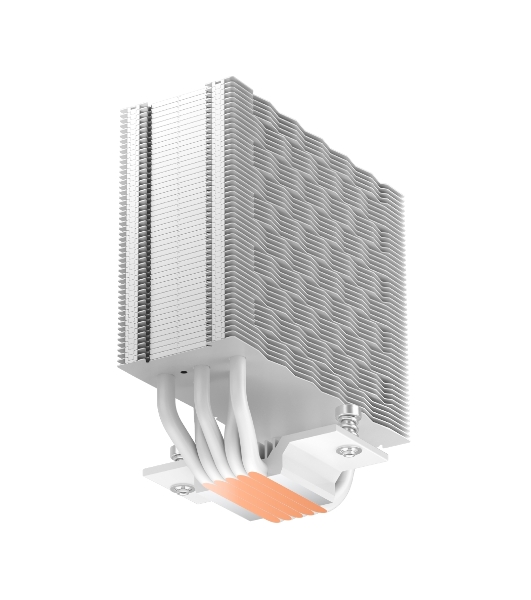 Кулер для процессора PCCooler RZ500 белый 120мм алюминий+медь 2200rpm 32db 4-pin 250W 155мм
