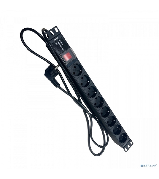 Блок распределения питания NTSS NTSS-PDU-DA2034 гор.размещ. 8x базовые 16A Schuko 2м