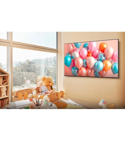 Телевизор Samsung 55' QE55Q7FAAUXRU черный QLED 4K UHD 100Hz Smart TV