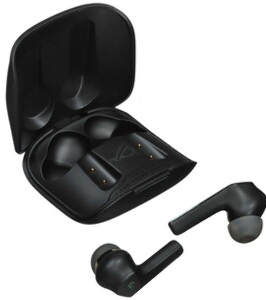 Гарнитура ASUS ROG Cetra True Wireless SpeedNova чёрный, беспроводная, радиоканал, до 26 ч, совместимость с PS5