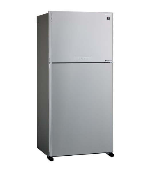 Холодильник Sharp SJ-XG60PMSL серебристый двухкамерный 422/178 л морозилка сверху, No Frost