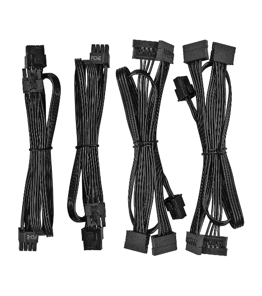Блок питания серверный 1000W ExeGate ServerPRO-1000PAS (ATX, APFC, КПД 82% (80 PLUS), 12cm fan, 24pin, 2x(4+4)pin, 6xPCI-E, 8xSATA, 4xIDE, Cable Management, black)