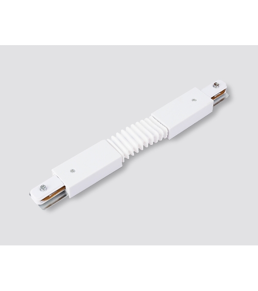 GL7175 WH белый коннектор гибкий для однофазного шинопровода Standard 220V NEW 285*35*20