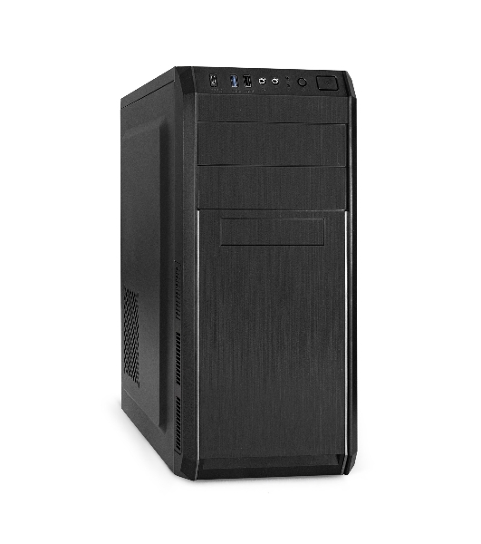 Компьютерный корпус Miditower ExeGate XP-334UC-XP400 (ATX, XP400 с вент. 12см, 1хUSB/1хUSB 3.0/1хTypeC, аудио, черный)