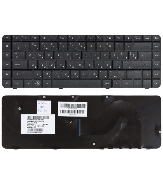 Клавиатура для ноутбука HP Compaq Presario CQ62 CQ56 G62 G56 черная