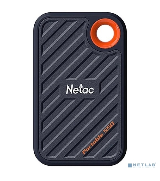 Внешний SSD Netac ZX20, 1TB, USB 3.2 Gen 2x2 Type-C, R/W 2000/1800, черный