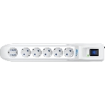 Сетевой фильтр Pilot L GP 6 розеток (5 евро + 1GP) 7 м/Surge protector Pilot L GP 6 outlets (5 EUR + 1GP) 7 m белый, фото4