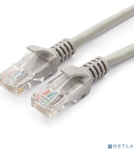 Патч-корд медный UTP Cablexpert PP10-50M cat.5e, 50м, литой, многожильный, серый