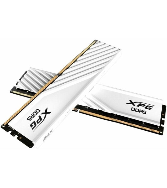 Оперативная память XPG Lancer Blade, DDR5, 32GB (2x16GB), 6000MHz, CL30, DIMM, с радиаторами, белый