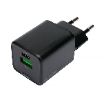 Зарядное устройство Cablexpert MP3A-PC-62, 20Вт GaN, 3А, QC4.0/PD, 1xUSB, 1xType-C, черный, пакет, фото5