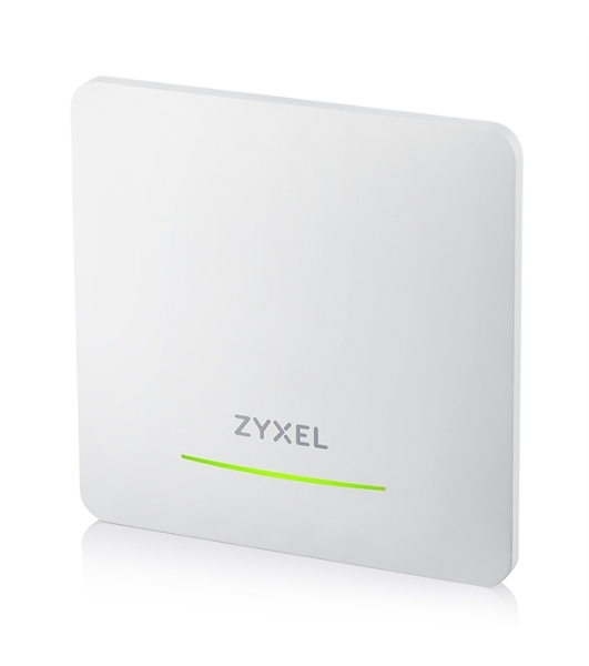 Точка доступа Zyxel NebulaFlex NWA50BE PRO, Wi-Fi 7 (BE6500), MU-MIMO 2x2+2x2, 1xLAN 2.5GE, без поддержки 802.1x и Captive portal, БП в комплекте