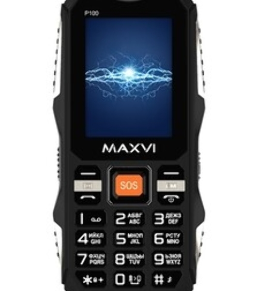Мобильный телефон Maxvi P3 черный