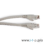 Патч-корд Hyperline PC-LPM-UTP-RJ45-RJ45-C6a-2M-LSZH-GY Патч-корд U/UTP, Cat.6a, 10G, LSZH, 2 м, серый, фото 1