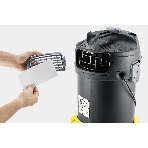 Пылесос Karcher AD 4 PREMIUM желтый/черный, 150/600 Вт, уборка сухая, пылесборник контейнер 17 л, фото9